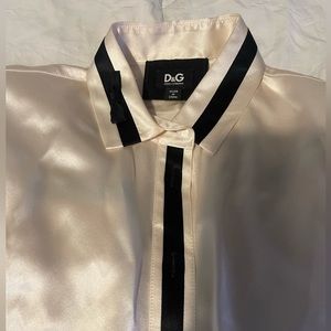 Dolce Gabbanna 100% silk button up